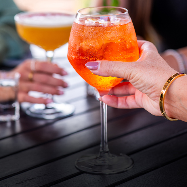 Wine & Drinks menu at The Harts Boatyard