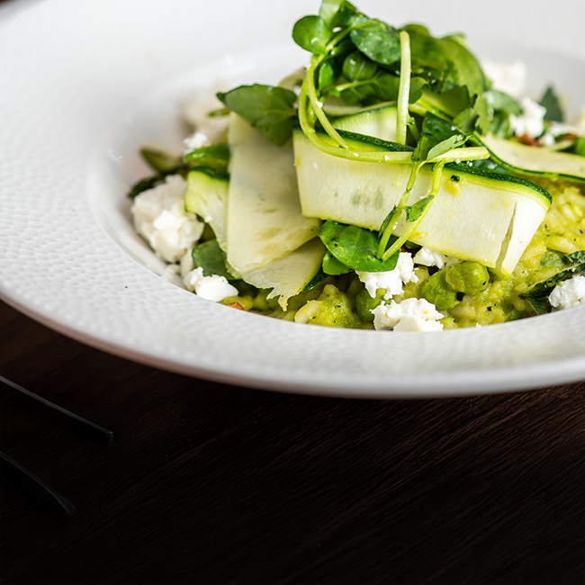 Vegan menu at The Harts Boatyard